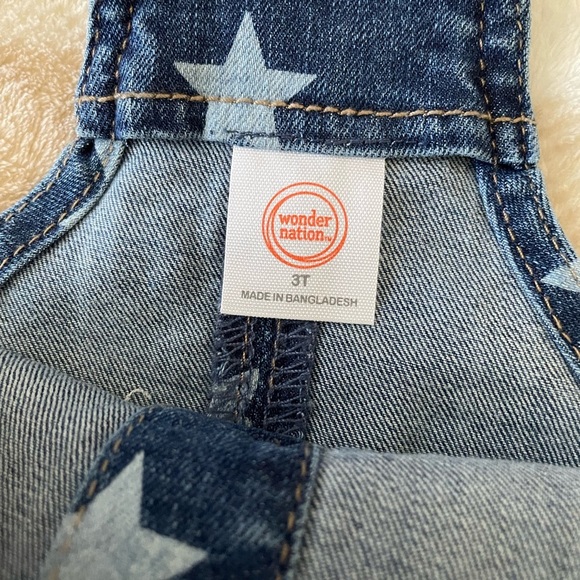 Starry Denim Kids Overall Dress NWT - Picture 4 of 4